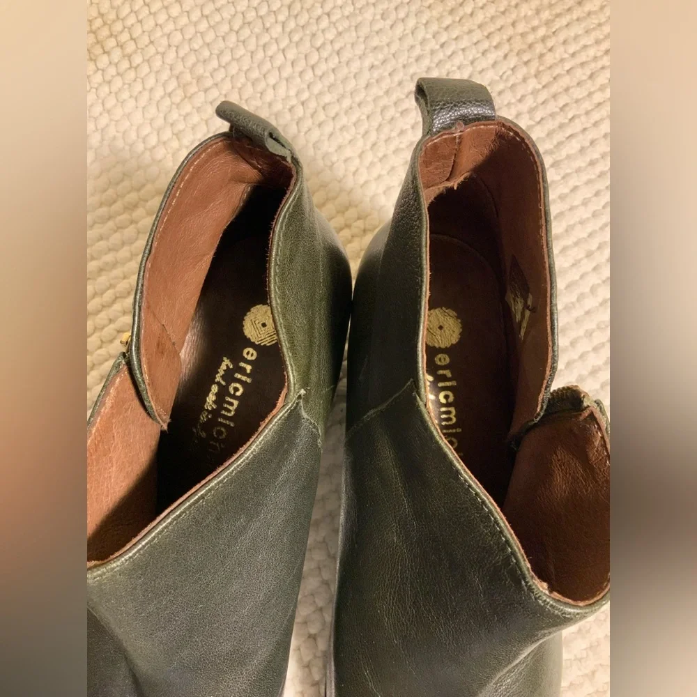 ERIC MICHAEL LEATHER BOOTIES